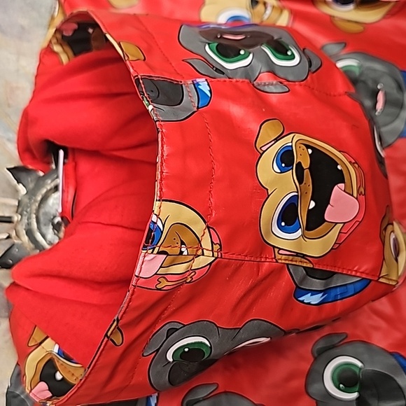 Disney Collection Puppy Dog Pals Bingo Rolly Rain Coat Jacket 3 Toddler boy girl - Picture 7 of 15